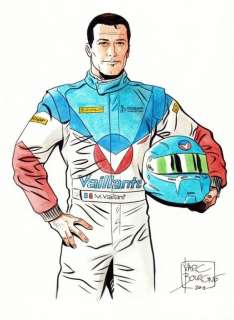 Bourgne. Dessin original non nominatif Vaillant | BDEnchères