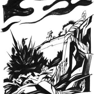 Javier Olivares | Ilustración Lorca "Romancero gitano" | The Comic Art Agency