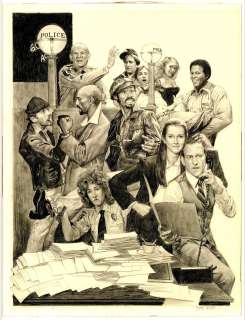 Williams - HILL STREET BLUES, TV GUIDE, NBC AD | Russ Cochran