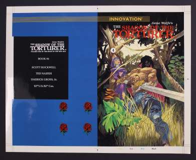 Cover Proof for Shadow of the Torturer #4 (1991, Unpublished) by Daerick Gröss | mycomicshop.com