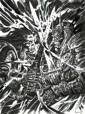 Lot 146 - PONTET né en 1971. Chroniques de la lune noire. Wismerhill contre l’empereur. | HVMC