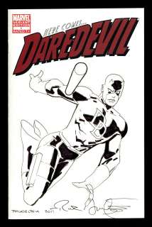Daredevil #1 (2011) Sketch Cover by Rick Leonardi | mycomicshop.com