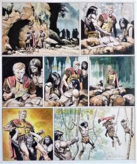 Lawrence, Don | Lawrence, Don - Trigië - Originele pagina in kleur - The Trigan Empire - The Five Labours of Trigo - (1970) | Catawiki