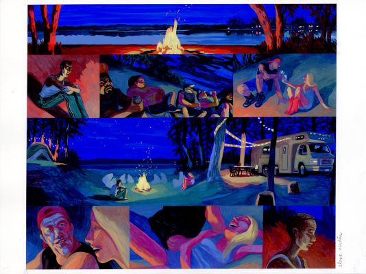Elene Usdin | Detroit Roma – Planche originale 142 | Galerie Barbier