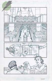 Langdon Foss - Cave Carson Has a Cybernetic Eye / Swamp Thing Special Issue 1 Page 1