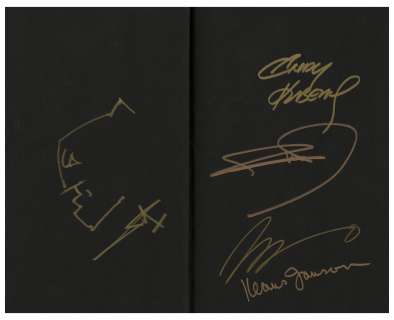 Frank Miller Hand-Drawn & Signed Batman Sketch -- Within Book Four of ’’The Dark Knight III: The Master Race’’ | Nate Sanders