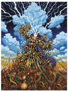 Olivier Ledroit - CHRONIQUES DE LA LUNE NOIRE, GUERRES OPHIDIENNES (T.17), DARGAUD 2015