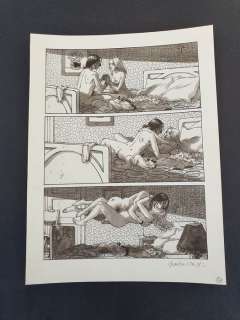 Tripp, Jean-Louis | Tripp, Jean-Louis - Planche originale (p.71) - Extases T1 - OÃ¹ L’auteur Découvre Que Le Sexe Des Filles N’a Pas La Forme D’un X... - (2017) | Catawiki