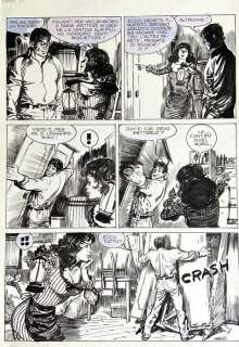 Guido Buzzelli | Guido Buzzelli - original page Tex Albo Gigante n. 1 - (1988) | Catawiki