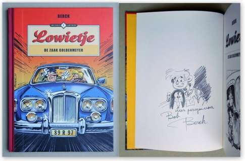 Berck | Lowietje - De zaak Goldenmeyer - 700 ex. gen. & ges. + fantekening - Hardcover met linnen rug - EO - (2008) | Catawiki