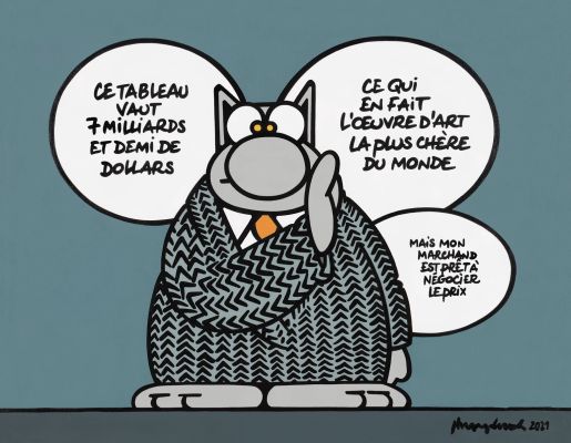 Philippe Geluck | 2021 - Pret à négocier le prix | Huberty Breyne Gallery