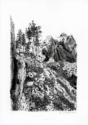 Catherine Meurisse | LE CLAN DE WALDEN – PLANCHE ORIGINALE 128 | Galerie Barbier
