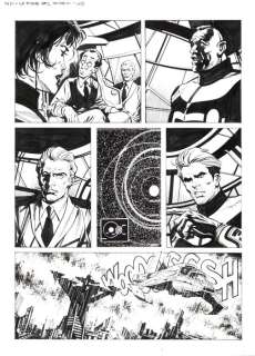 Fabrizio Busticchi & Luana Paesani - | Fabrizio Busticchi & Luana Paesani - 4x Tavola Originale - Nathan Never n. 336 "Incubi e paradisi" - (2019) | Catawiki