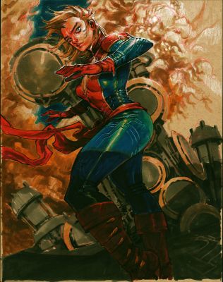 Eric Canete | Captain Marvel | Essential Sequential