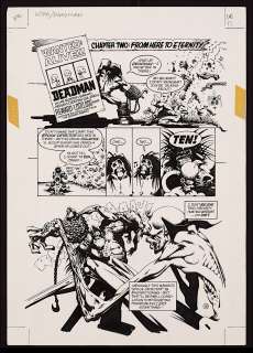 Martin Edmond - Original Art from Lobo/Deadman The Brave & the Bald (1995) Page 15 by Martin Emond