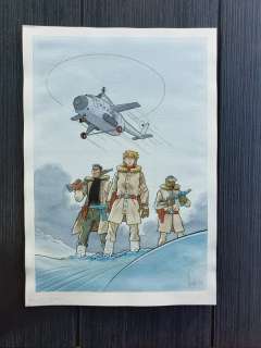 Simon, Fred | Simon, Fred - Dessin original couleur - Mermaid Project - (2020) | Catawiki