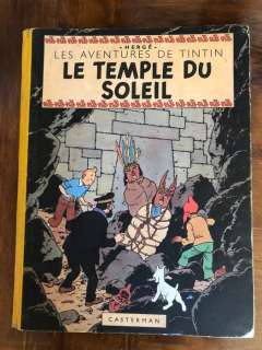 Hergé | Tintin T14 - Le temple du soleil (B3) - C - EO - (1949) | Catawiki