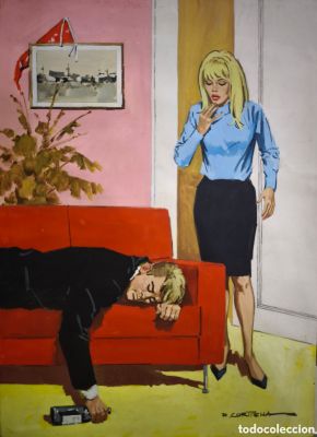 Rafael Cortiella Portadista Ilustrador de Exin Madelman | todocoleccion (Buy It Now)