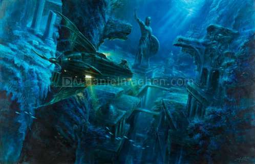 Didier Graffet - Peinture originale, Nautilus