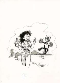 Bosschaert, Jan | Original drawing  - Sam  - (2003) | Catawiki