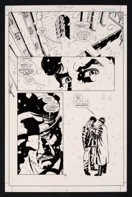 Roger Robinson, John Floyd | Original Art from Batman Gotham Knights #25 (2002) Page 16 Pencils by Roger Robinson, Inks by John Floyd | mycomicshop.com