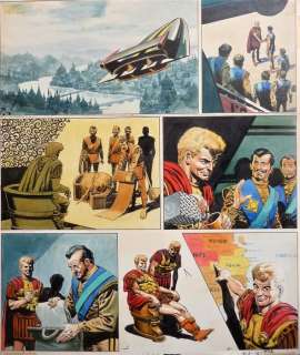 Lawrence, Don | Lawrence, Don - Originele pagina in kleur - The Trigan Empire - The Alien Dust - (1969) | Catawiki