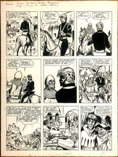 Sirius | Sirius - Planche originale - Les Timour T23 - L’Or du Gouffre - (1968) | Catawiki