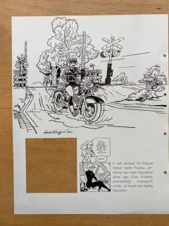 Kuijpers, Henk | Franka - Dédicace in map: "Harley Collection" - (1998) | Catawiki