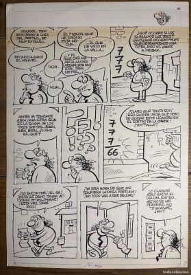 ORIGINAL EL GRAN VÁZQUEZ - Serie ”Gente Peligrosa” | todocoleccion (Buy It Now)