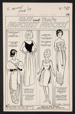 Stan Goldberg | Original Art from Millie the Model #123 (1964) Page 14 Pencils and Inks by Stan Goldberg | mycomicshop.com (Buy It Now)