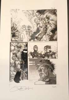 Simone Bianchi | X-Men Astonishing #30 - Simone Bianchi - original page - Page volante - Exemplaire unique | Catawiki