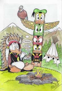 Millet | Donald Duck - Most likely not 2023 - Signed Original Drawing by Millet | Catawiki