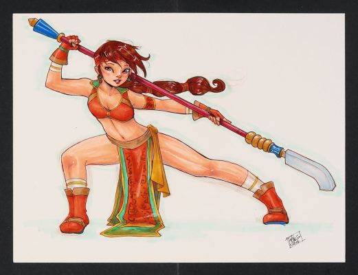 Penelope Gaylord | Seong Mi-Na (Soulcalibur) Sketch | mycomicshop.com