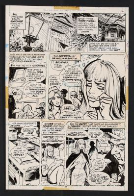 Original Art from Night Nurse #4 (1973) Page 2 Pencils and Inks by Win Mortimer | mycomicshop.com