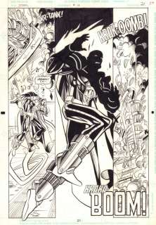 Chris Batista, Rich Faber - Steel #12 P.21 - Steel Action Splash - 1995