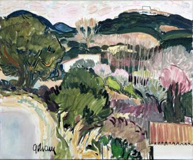 Jijé | Printemps Ã  Blanes, huile sur toile réalisée en… | Millon