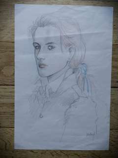 Juillard, André | Juillard, André - Dessin original couleur - Plume aux vents - Ariane - (2006) | Catawiki