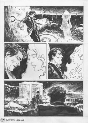 Nicola Genzianella | DAMPYR n.213 CAPODANNO CELTICO pag.71 | Avalon Comic Art