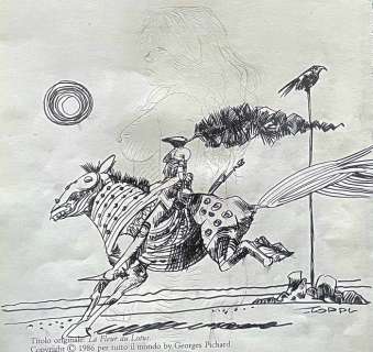 Sergio Toppi + Serpieri | Sergio Toppi + Serpieri - Original drawing - (1986) | Catawiki