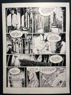 Stalner, Jean-Marc | Stalner, Jean-Marc - Planche originale - Le Maître de pierre T2 - La Chaise du Diable - (2003) | Catawiki