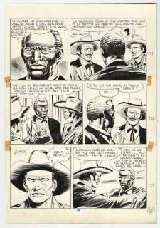 Giovanni Ticci | Giovanni Ticci - tavola originale firmata per Tex #299 "Fuga da Anderville" - (1989) | Catawiki