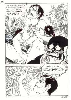 Magnus | Magnus - Tavola originale Magnus – “Necron – Sopraffatta dai mostri” - Page volante - Exemplaire unique - (1983) | Catawiki