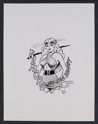 Bill Black | Namora Illustration by Bill Black | mycomicshop.com (Buy It Now)