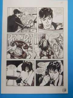 Nicola Mari - | Nicola Mari - Tavola Originale - Dylan Dog almanacco della paura 2015 "La strada per Babenco" - (2005) | Catawiki