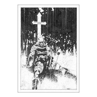 Sedat Oezgen Original Art - 8.25 x 11.5 - 31 DOD Rest | imCollectible Art