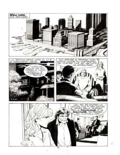 Corrado Roi - | Corrado Roi - 3x Tavola Originale - Martin Mystere n. 88 "La setta degli assassini" - (1989) | Catawiki