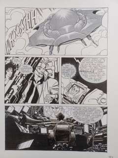 Roberto de Angelis | Nathan Never - Tavola originale "La Vendetta di Selena" - Page volante - Exemplaire unique - (1999) | Catawiki