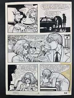 Paolo Bacilieri | Paolo Bacilieri - tavola originale - Napoleone n. 39 "L’ombra della Sera" - (2000) | Catawiki