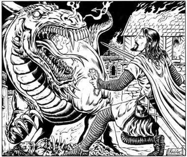 Raúlo Cáceres | REF AQUE07 Aquelarre rol. (24X20 cm). | Raúlo Cáceres