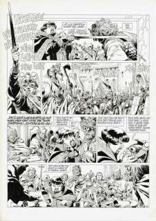 Mitton, Jean-Yves | Mitton, Jean-Yves - Originele pagina - Kroniek der Barbaren 2 - In de naam van de Vikingen - (1995) | Catawiki